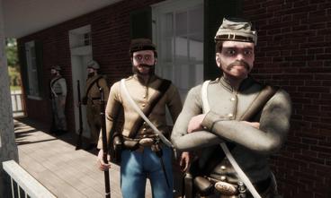 Soldaten er fra spillet “War of Rights, der stadig er under udvikling, men blev sparket i gang i det EU-støttede Scandinavian Game Developers i Grenaa. Scandinavian Game Developers er netop blevet kåret til årets RegioStar som et eksempel på, hvordan udviklingsmidler fra EU anvendes hensigtsmæssigt.
Foto: War of Rights / Campfire Games