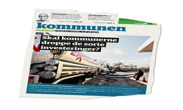 Kommunen beskrev i december, hvordan kommuner tvinges til at investere i olie og andre fossile brændstoffer, fordi danske banker - ulig banker i eksempelvis Sverige - ikke tilbyder alternative grønne investeringsmuligheder.