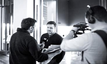 I Thisted har MF Simon Kollerup (S) måttet afvise rygter om, at han skulle være interesseret i at stille op som spidskandidat ved KV17. Foto: Rasmus Flindt Pedersen / Polfoto