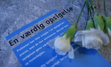 Kapitlet om krisekommunikation handler primært om afskedigelsesrunder i såvel den private som i den offentlige sektor.