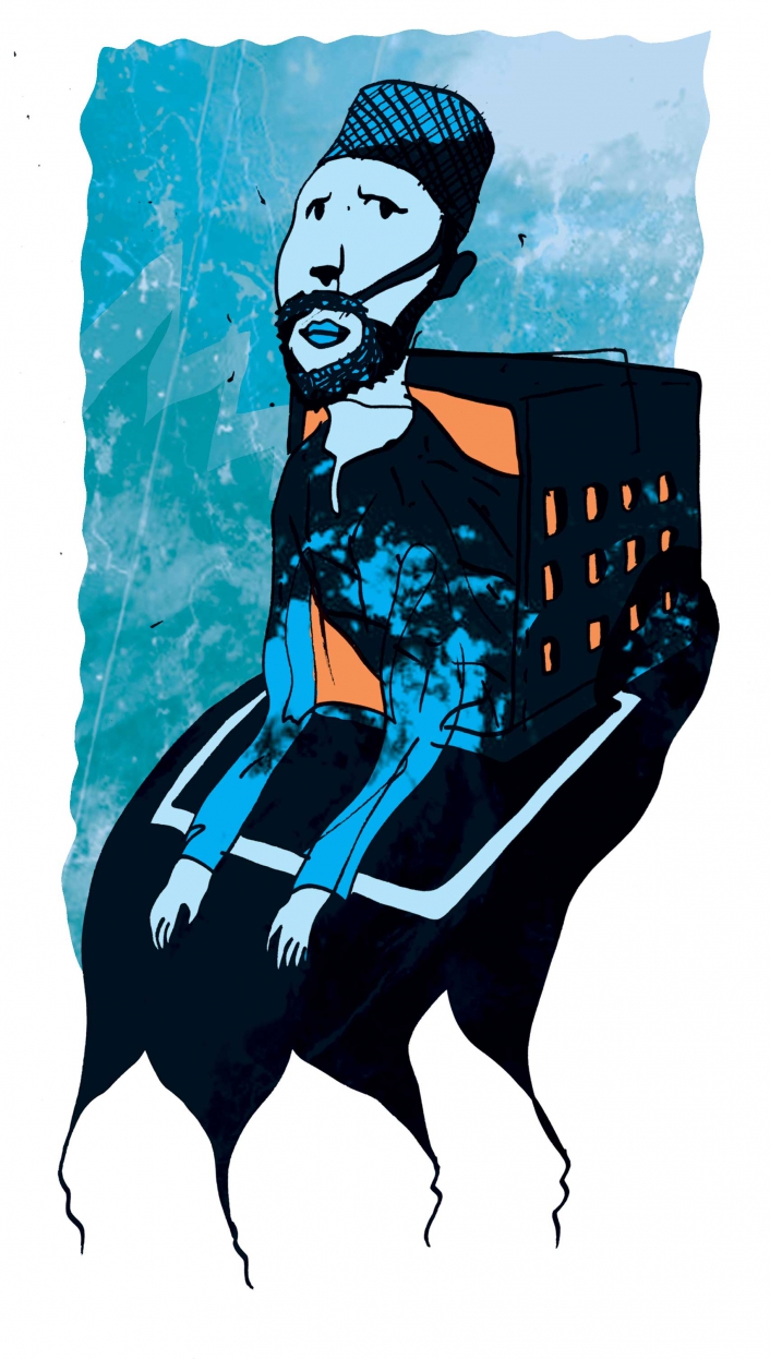 Abdel-Aziz-Mahmoud-1<br />Illustration: Ib Kjeldsmark<br />