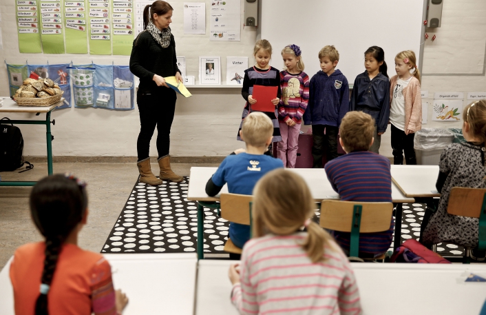 AABYBRO: Im hjem og i skole<br />Foto: René Schütze / Polfoto<br />