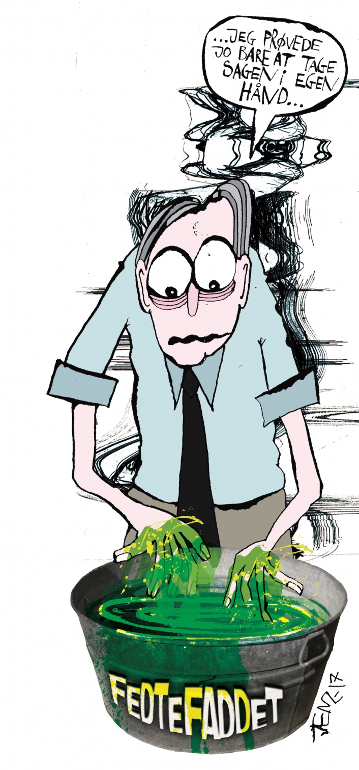 Politisk ledelse – spørg og stil forslag<br />Illustration: Jenz Koudahl <br />